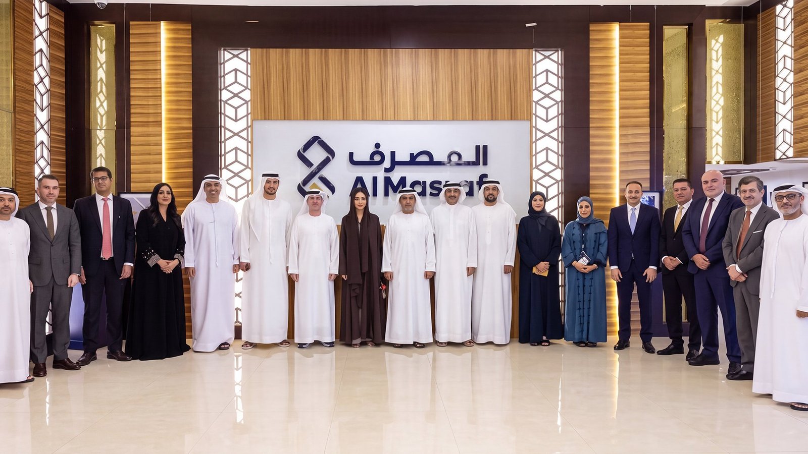 Handover, Al Masraf branch, delivered with the client team